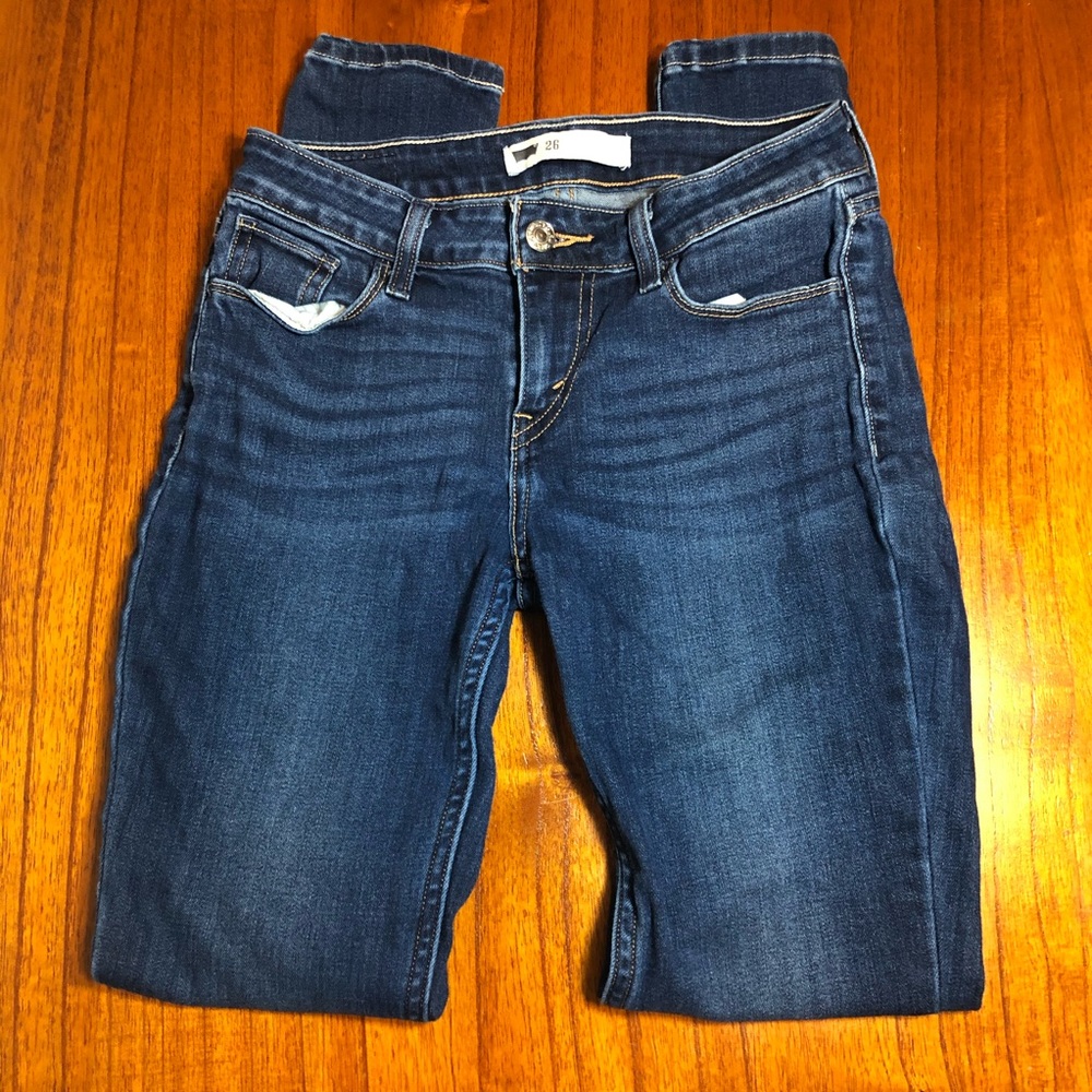 Levi’s skinny jeans women’s 26